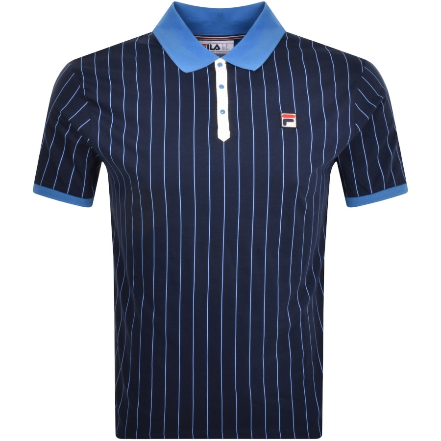 Fila pinstripe polo clearance